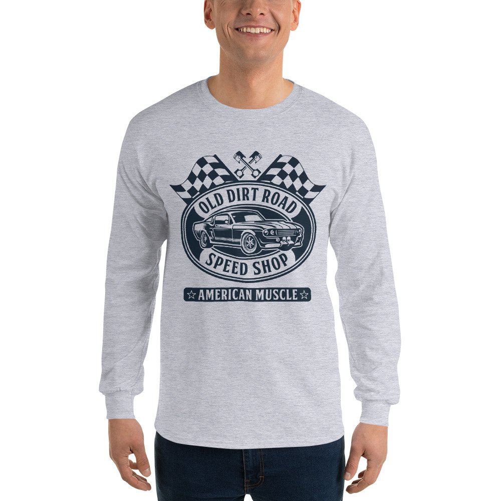 ODR Speed Shop Long Sleeve Shirt – Old Dirt Road Co.